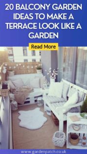 20 BALCONY GARDEN IDEAS TO MAKE A TERRACE LOOK LIKE A GARDEN-min