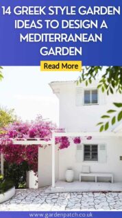 14 GREEK STYLE GARDEN IDEAS TO DESIGN A MEDITERRANEAN GARDEN-min