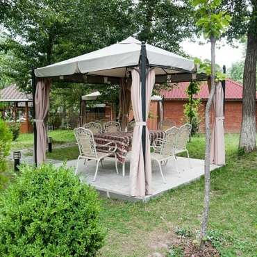 how to anchor a gazebo to concrete patio