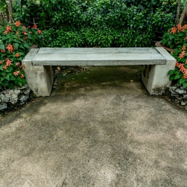 make concrete garden furniture