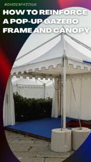 HOW TO REINFORCE A POP-UP GAZEBO FRAME AND CANOPY-min