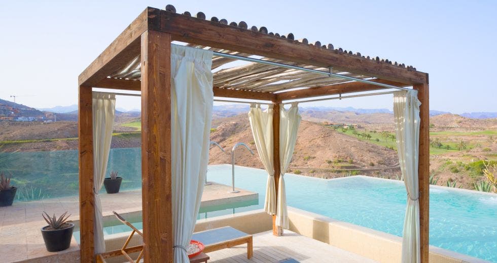 How to Hang Gazebo Curtains Without Drilling Garden Patch