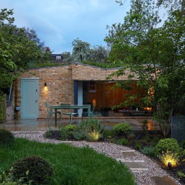 green roof summer house