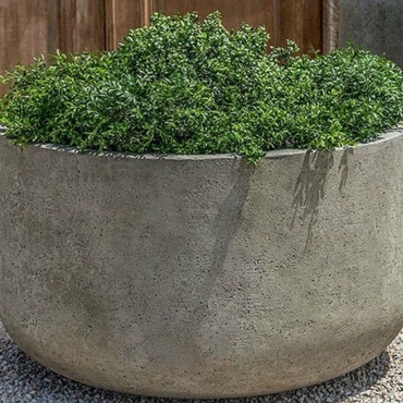 how to fill a big flower pot