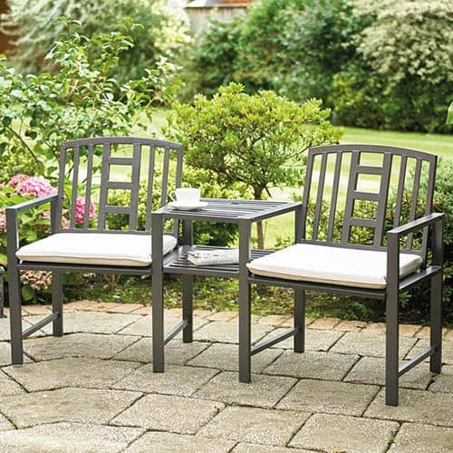 hartlebury duo bench and table