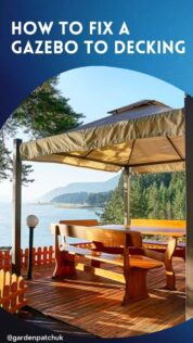 HOW TO FIX A GAZEBO TO DECKING