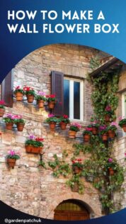 HOW TO MAKE A WALL FLOWER BOX
