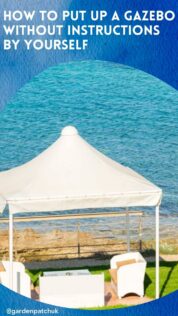 HOW TO PUT UP A GAZEBO WITHOUT INSTRUCTIONS BY YOURSELF