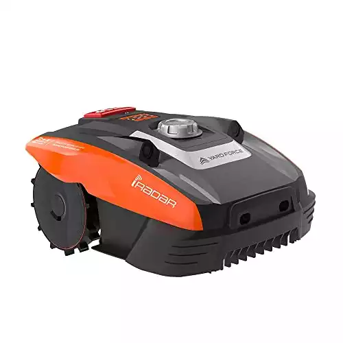 Yard Force Compact 400RiS Robotic Lawnmower with App, Wifi and iRadar - Active Safety Technology for lawns up to 400m²