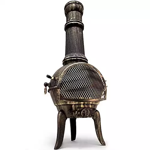 Gardebruk Chiminea Cast Iron Patio Stove