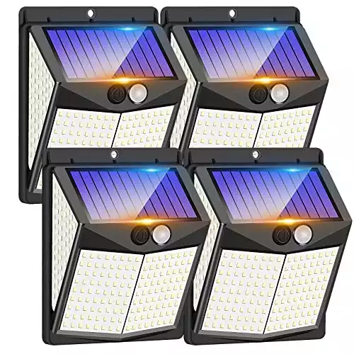 Seklin Outdoor Solar Security Lights